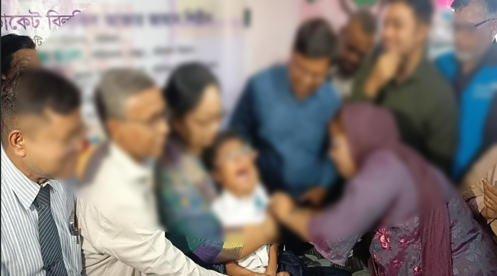 সিলেটের সাড়ে ৪ লক্ষাধিক শিশু পাচ্ছে হাম-রুবেলার টিকা