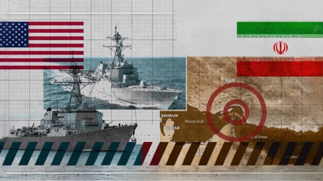 ক্ষেপণাস্ত্র তাক করতেই হরমুজ থেকে ‘পালালো’ মার্কিন যুদ্ধজাহাজ