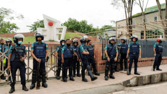 সিলেটে নাগরিক নিরাপত্তা নিশ্চিতে কঠোর অবস্থানে পুলিশ