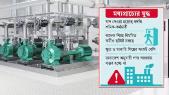 মধ্যপ্রাচ্যের যুদ্ধ: বেকায়দায় শিল্পের মালিকরা, বেকারত্ব বাড়ার শঙ্কা