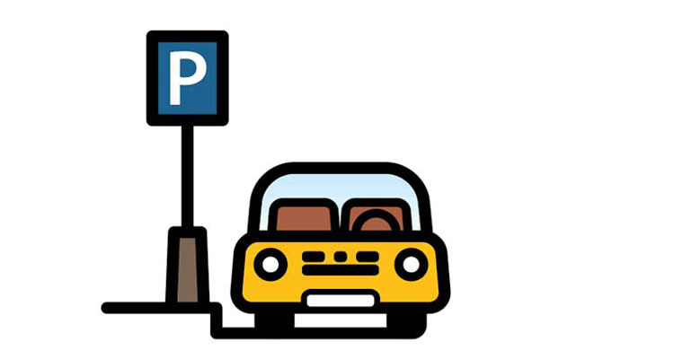 বিয়ানীবাজার পৌরশহরে সড়ক দখল করে যত্রতত্র পার্কিং