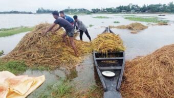 সিলেট বিভাগের ২ নদীর পানি বিপৎসীমার ওপরে, নিম্নাঞ্চল প্লাবিত