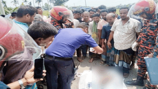রাজনগরে ট্রাক-মোটরসাইকেল সংঘর্ষে প্রাণ গেল যুবকের