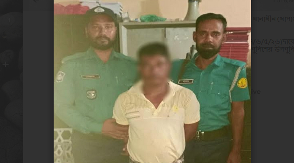 সিলেটের ধোপাগুল থেকে গ্রেপ্তার সুহেল