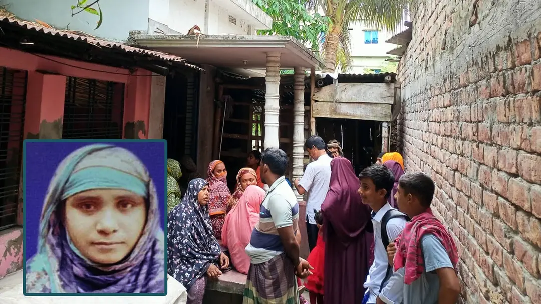 অন্তঃসত্ত্বা স্ত্রীকে গলা কেটে হত্যা, স্বামী পলাতক