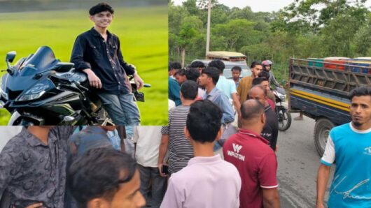 সিলেটে সড়কে ঝরল কিশোরের প্রাণ