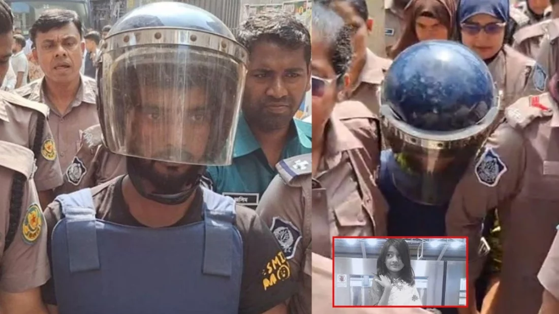 রামিসা হত্যা: আদালতে নেওয়া হয়েছে দুই আসামিকে