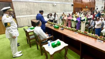 শপথ নিলেন সংরক্ষিত নারী আসনে সিলেটের ২ জনসহ ৪৯ এমপি
