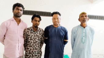অবৈধ জুয়া খেলায় জৈন্তাপুরে ধরা পড়ল ৪ জন