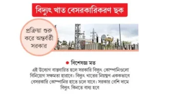 সরকারি বিদ্যুৎ কোম্পানির মেরুদণ্ড ভেঙে দেওয়ার উপক্রম