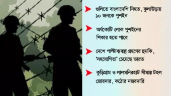 বিএসএফের হত্যা আর পুশইনে অস্থির সীমান্ত