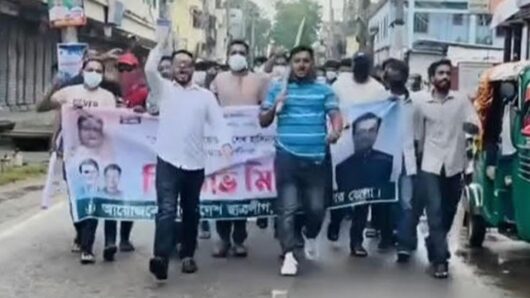 মৌলভীবাজারে সকালে নিষিদ্ধ ছাত্রলীগের মিছিল, দুপুরে গ্রেফতার ২