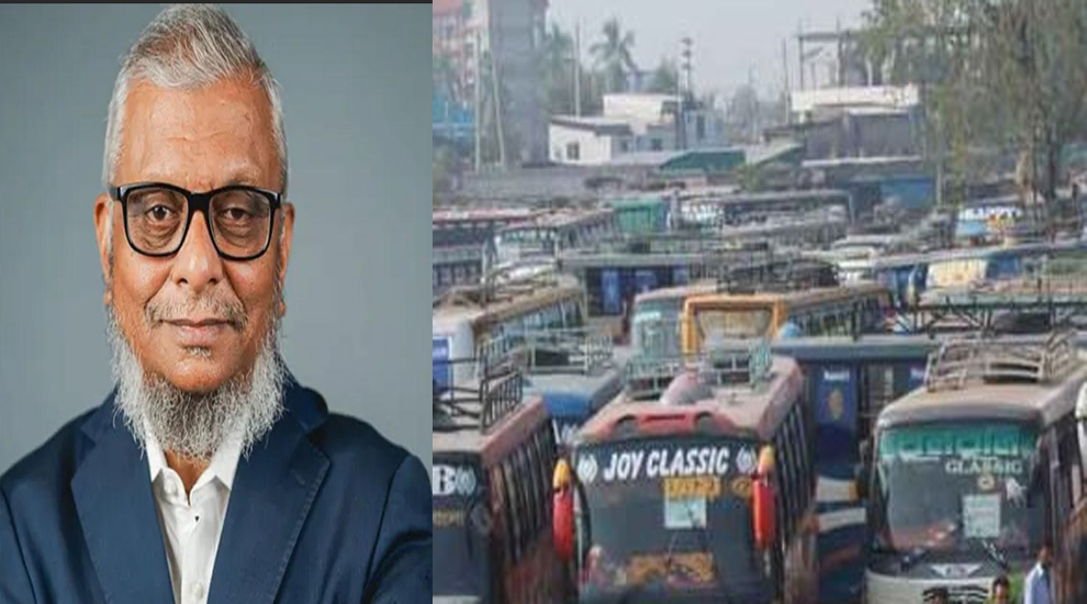 মন্ত্রী আরিফের আশ্বাস, সিলেটে স্থগিত পরিবহণ ধর্মঘট