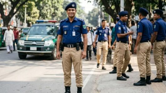পুলিশের ইউনিফর্মে পরিবর্তন