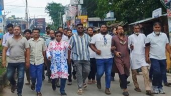 বিয়ানীবাজারে নিশ্ছিদ্র নিরাপত্তা, বিএনপি সহযোগি সংগঠনের দফায়-দফায় মিছিল