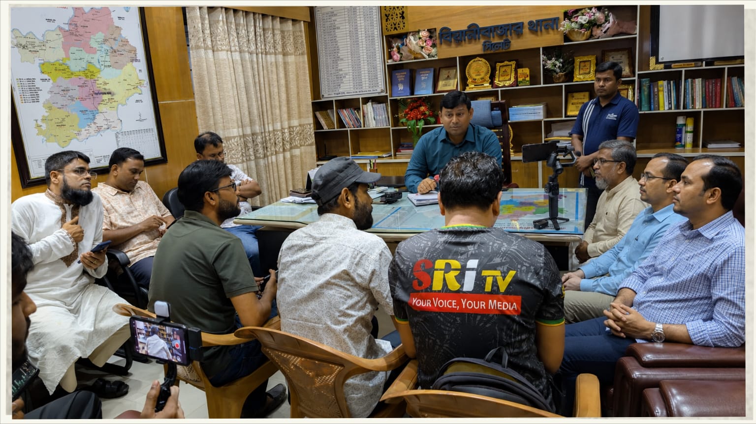সকল অপরাধের সঠিক তদন্ত হবে-বিয়ানীবাজারের ওসি মাহফুজুল