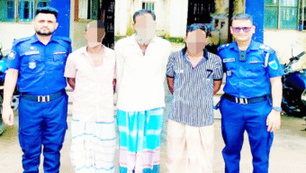 সিলেটের জকিগঞ্জ সাজাপ্রাপ্ত আসামীসহ গ্রেফতার ৩