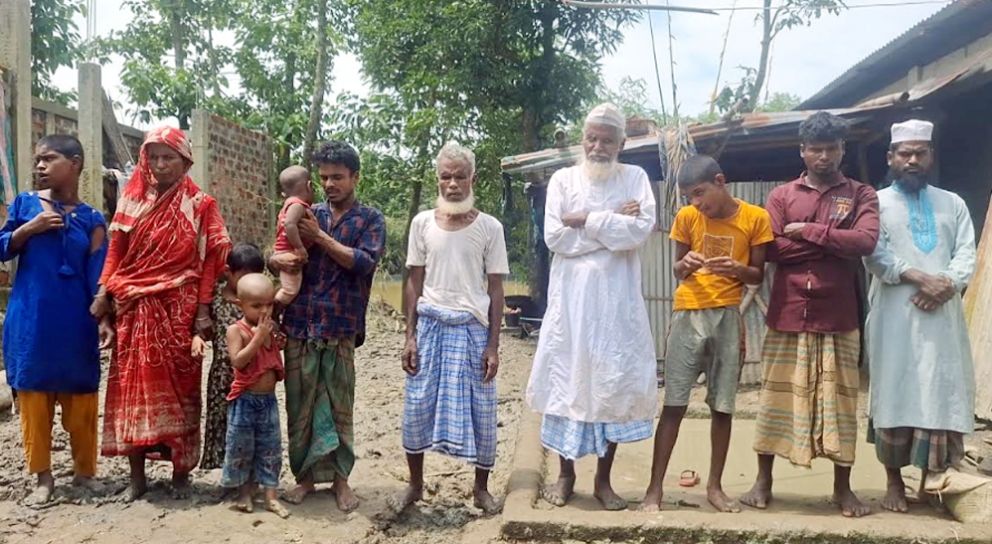 মৌলভীবাজার রাজনগরে যে পরিবারের করুণ কাহিনী