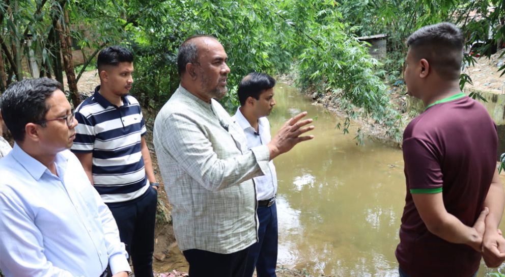 সিলেটের যে এলাকায় গিয়ে হতবাক কাইয়ুম চৌধুরী