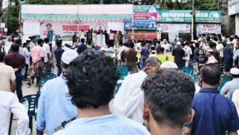 কানাইঘাটে এনসিপির পদযাত্রা ঘিরে উত্তেজনা
