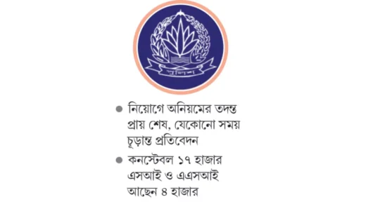 আ.লীগ আমলে নিয়োগপ্রাপ্ত ২২ হাজার পুলিশ ঝুঁকিতে