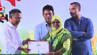 দেশ সেরা পুরষ্কার গ্রহণ করল বিয়ানীবাজারের খাসা সরকারি প্রাথমিক বিদ্যালয়