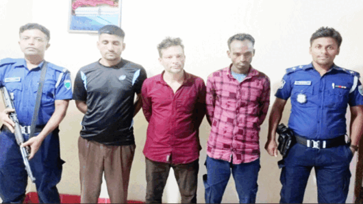 গোলাপগ ঞ্জে ৬০ পিস ইয়াবাসহ গ্রেফতার ৩