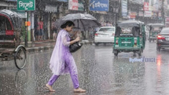 সিলেটে ৫ দিন হতে পারে ভারী বৃষ্টিপাত