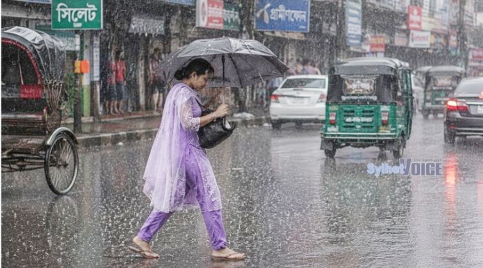 সিলেটে ৫ দিন হতে পারে ভারী বৃষ্টিপাত