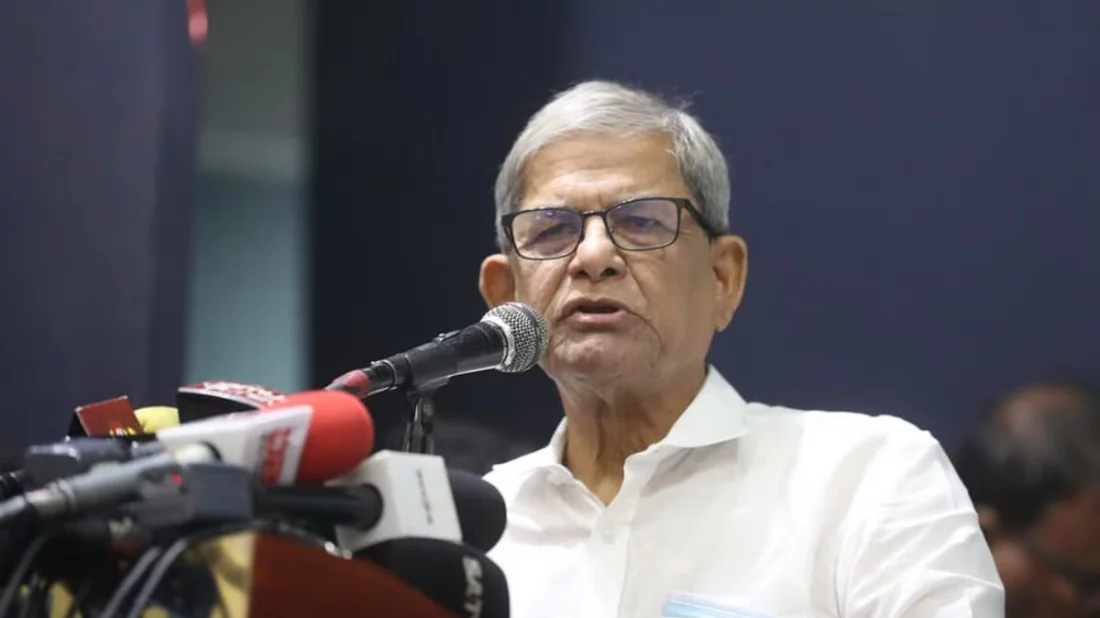 বিএনপি মহাসচিব ও স্থায়ী কমিটির পদ থেকে পদত্যাগ করেছেন মির্জা ফখরুল