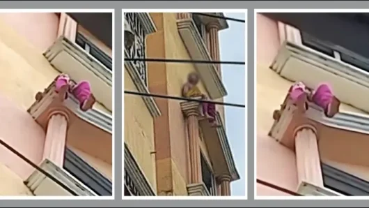 মাদরাসায় পড়তে অনীহা, ছয়তলা ভবনের কার্নিশে পা ঝুলিয়ে বসেছিল শিশু