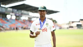 অস্ট্রেলিয়া সিরিজে বাংলাদেশকে ১০০-তে ৮০ দিলেন হাসান মাহমুদ