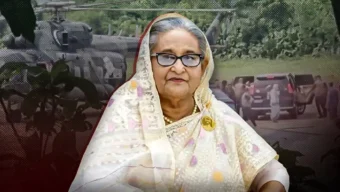 শেখ হাসিনা যেভাবে ভারতে পালিয়ে যেতে বাধ্য হন