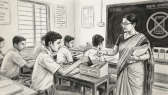 স্কুলে মোবাইল নিষিদ্ধের দাবি উঠছে বিশ্বজুড়ে, বাংলাদেশে কী করবে?