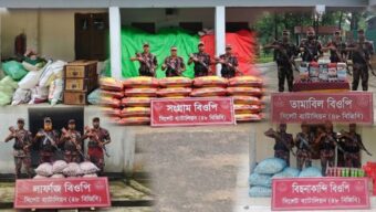 সিলেট সীমান্তে পৌনে ১ কোটি টাকার মালামাল জব্দ, আ ট ক ২