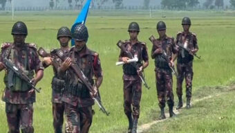 জৈন্তাপুরে কঠোর বিজিবি, বুঙ্গার দৌ রা ত্ম্য রুখতে জিরো টলারেন্স