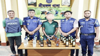 শ্রীমঙ্গলে বিদেশি ম দ সহ আ*ট*ক ১