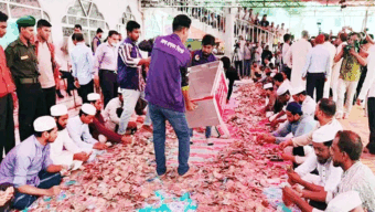 ৩৪ দিন পর আজ খুলছে শাহজালাল মাজারের দানবাক্স