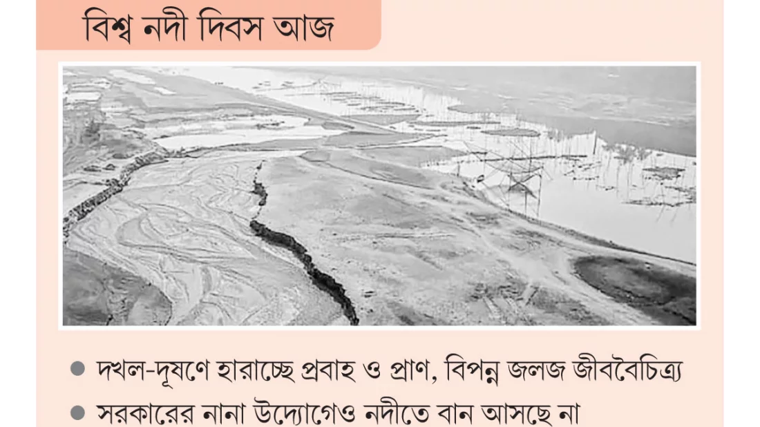 সীমানা সংকুচিত, সংকটে নদী