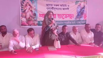 বিশ্বনাথের বিভিন্ন পুজামন্ডপ পরিদর্শন সকল ধর্মের মানুষের সমান অধিকার নিশ্চিত করাই সরকারের লক্ষ্য: এমপি তাহশিনা রুশদীর