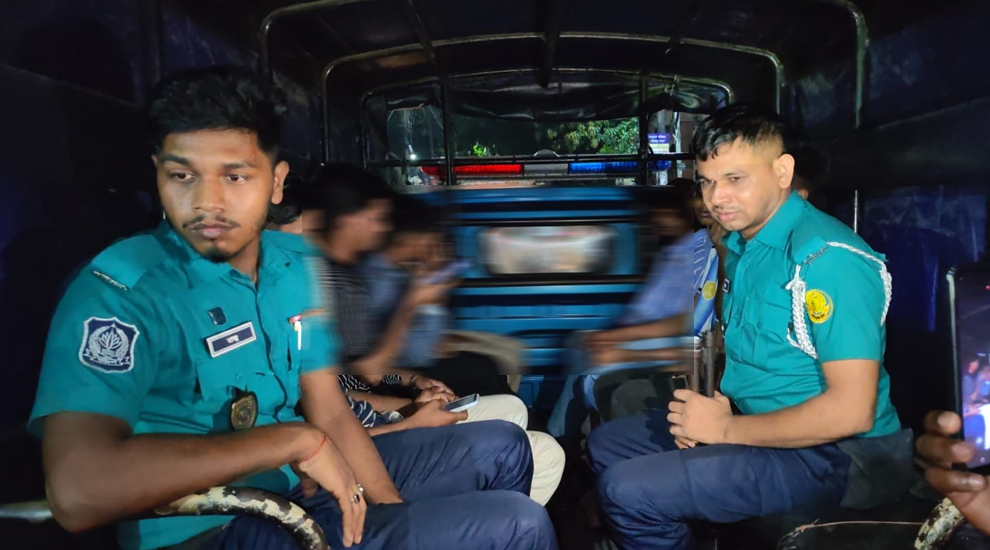 সিলেটে কি শো র গ্যাং বিরোধী অভিযানে আ ট ক ৬১
