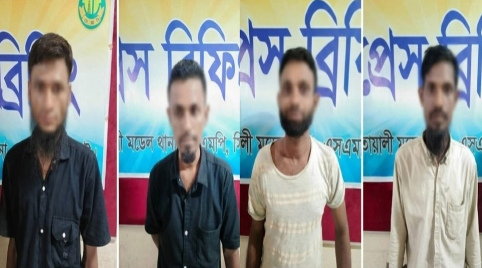 সিলেটে আবাসিক হোটেল থেকে আ ট ক ৪