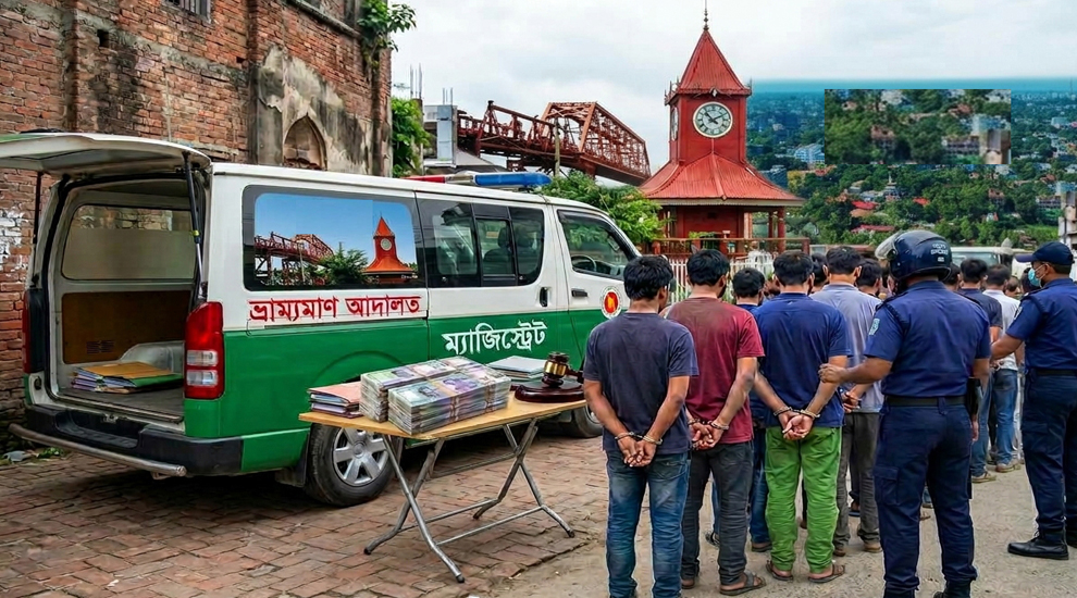সিলেটে একমাসে ৩৪ লাখ টাকা জরিমানা, কা রা গা রে ২২২ জন