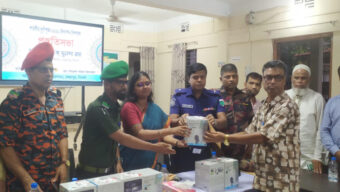জৈন্তাপুরে দুর্গাপূজার প্রস্তুতি সভা: ২১ মণ্ডপে সিসি ক্যামেরা ও অনুদান বিতরণ