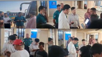 সিলেট রেলওয়ে স্টেশনে দালাল ধরতে ম্যাজিস্ট্রেটের অভিযান