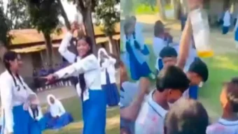 মদের বোতল হাতে বিদ্যালয়ের মাঠে শিক্ষার্থীদের নাচানাচি, ভিডিও ভাইরাল